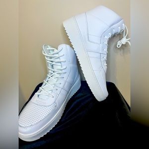 Steve Madden Crazed a white High Top Men’s US sz 10